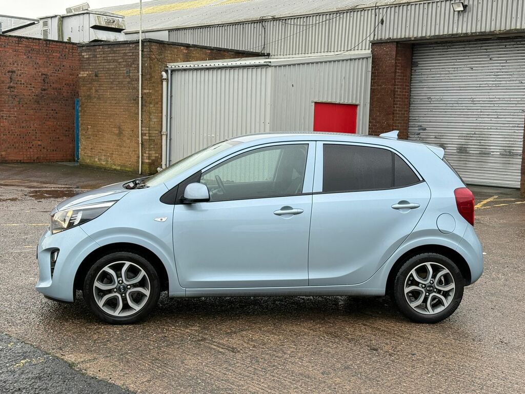Kia Picanto 1.0 Wave Hatchback Euro 6 66 Bh Blue #4