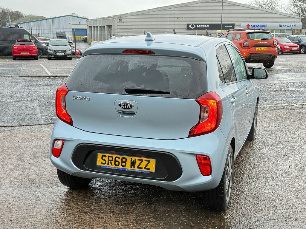 Kia Picanto 1.0 Wave Hatchback Euro 6 66 Bh Blue #6