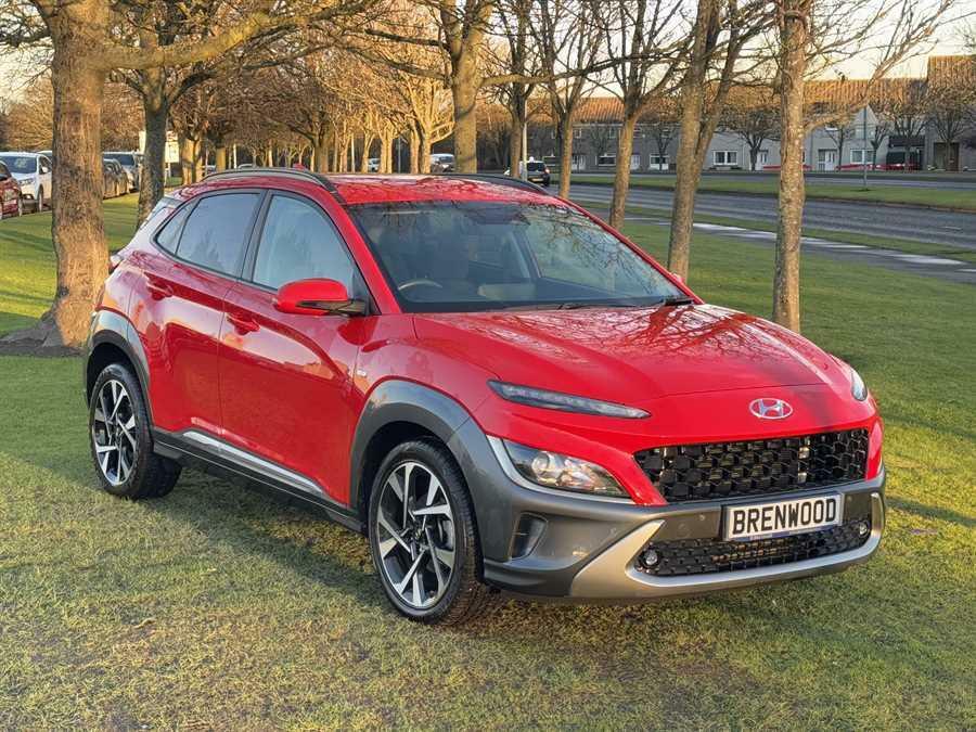 Hyundai Kona 1.0 T-gdi Mhev Premium Suv Hybrid Manua Red