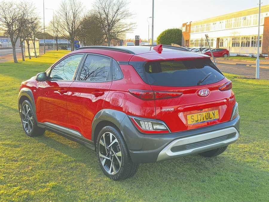 Hyundai Kona 1.0 T-gdi Mhev Premium Suv Hybrid Manua Red #5