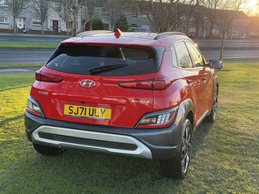 Hyundai Kona 1.0 T-gdi Mhev Premium Suv Hybrid Manua Red #6