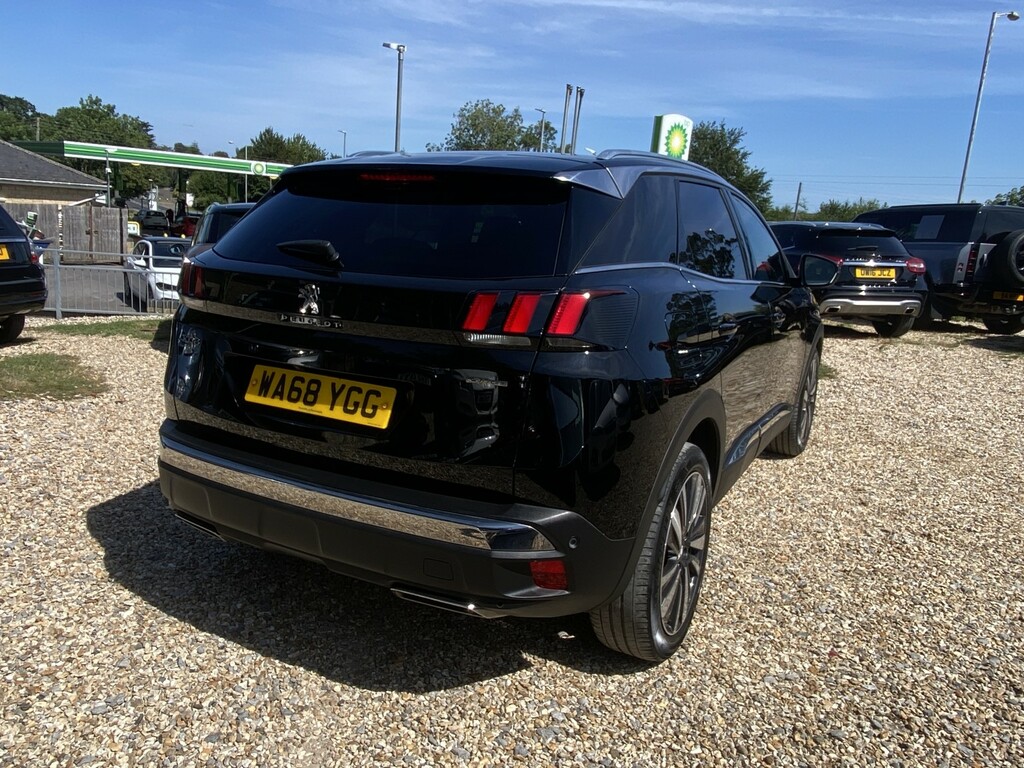 Peugeot 3008 Suv 1.2 Puretech Gt Line 201868 WA68YGG Black #3