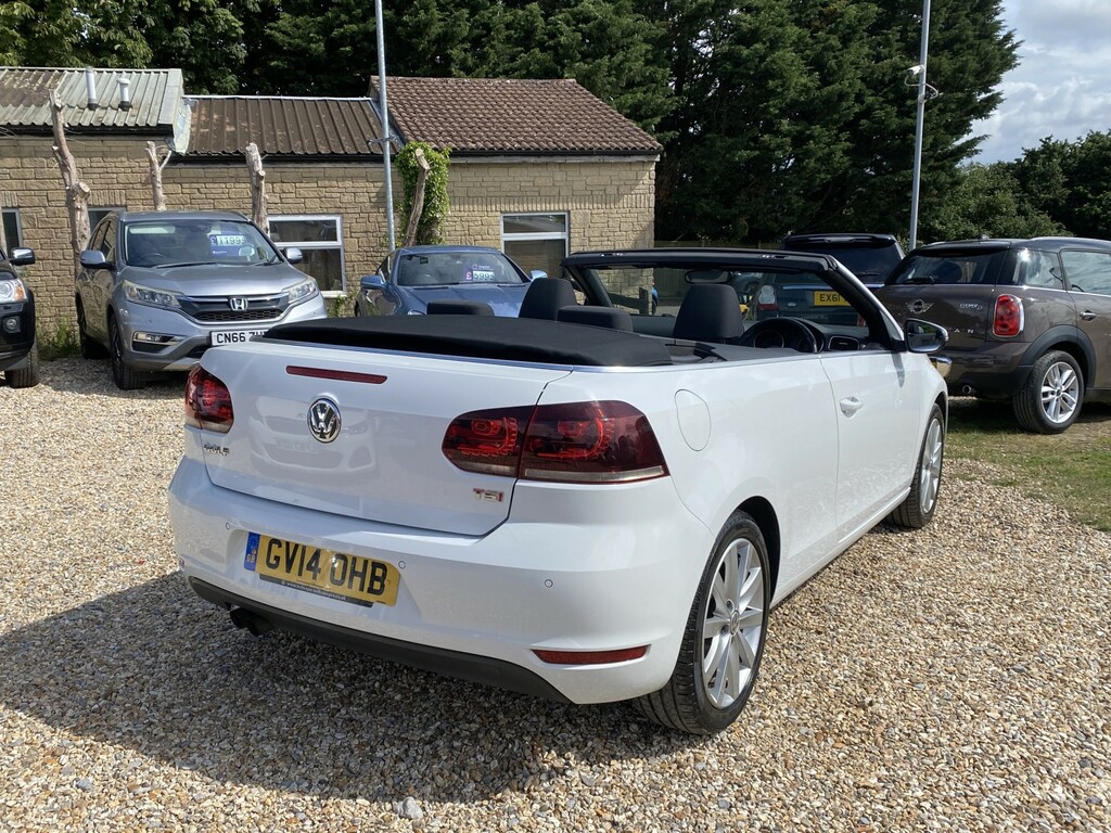Volkswagen Golf Convertible 1.4 Tsi S 201414 GV14OHB White #3