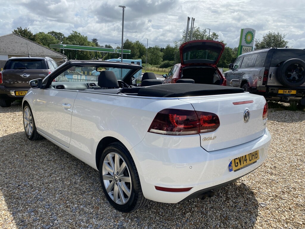 Volkswagen Golf Convertible 1.4 Tsi S 201414 GV14OHB White #6