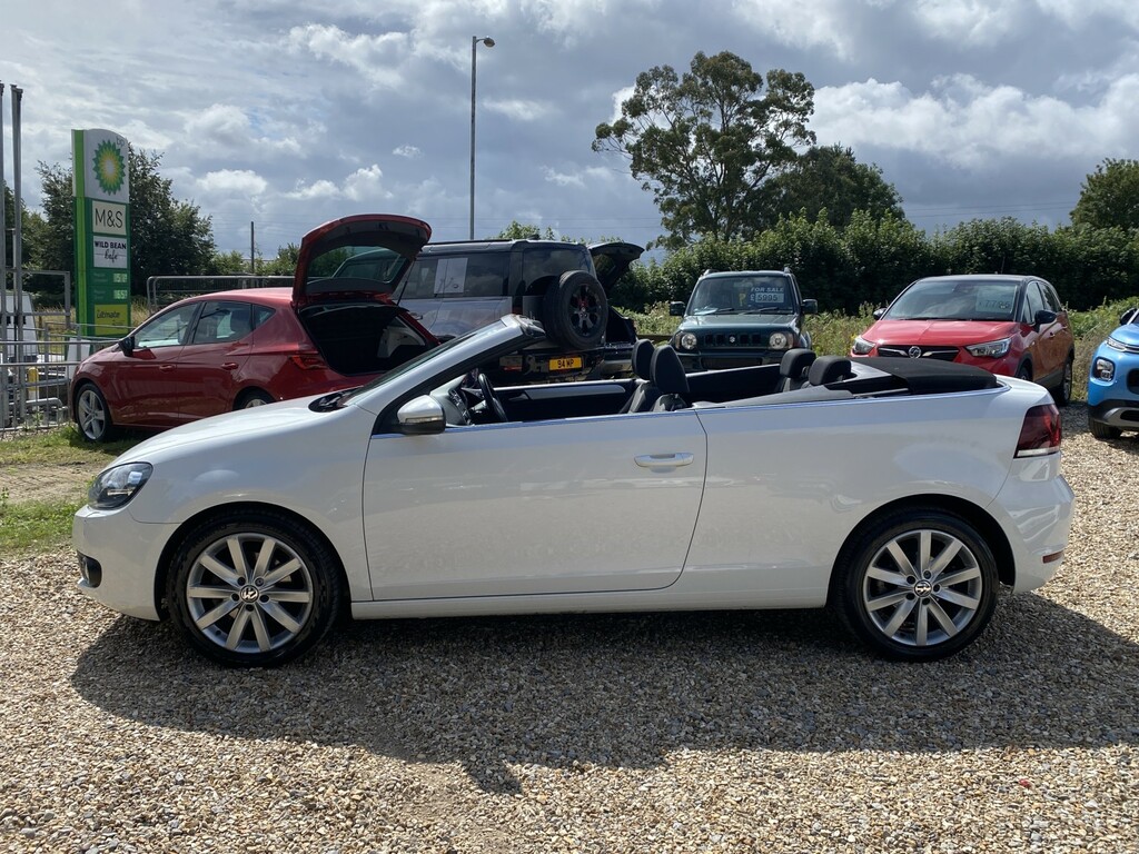 Volkswagen Golf Convertible 1.4 Tsi S 201414 GV14OHB White #5