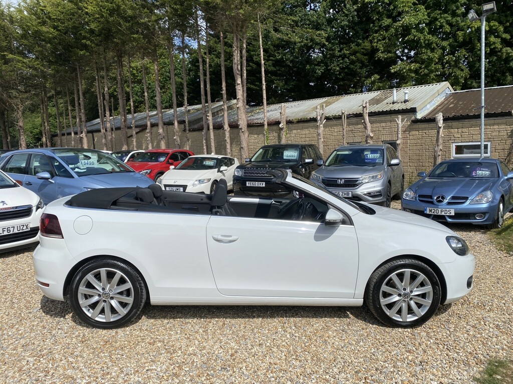 Volkswagen Golf Convertible 1.4 Tsi S 201414 GV14OHB White #2