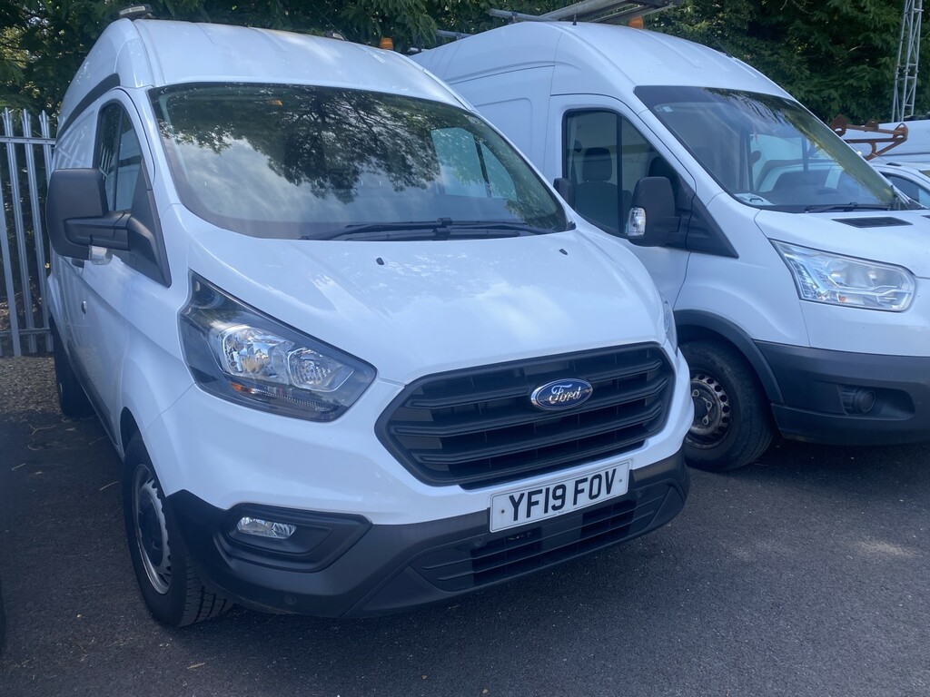 Ford Transit Custom Panel Van 2.0 320 Ecoblue 201919 YF19FOV White #3