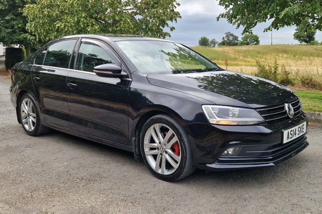 Volkswagen Jetta 2.0 Tdi Bluemotion Tech Gt Saloon Manua Black
