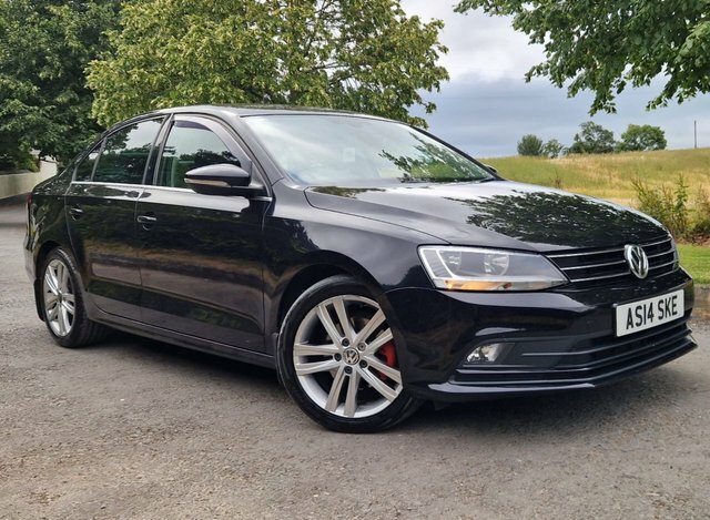 Volkswagen Jetta 2.0 Tdi Bluemotion Tech Gt Saloon Manua Black #3