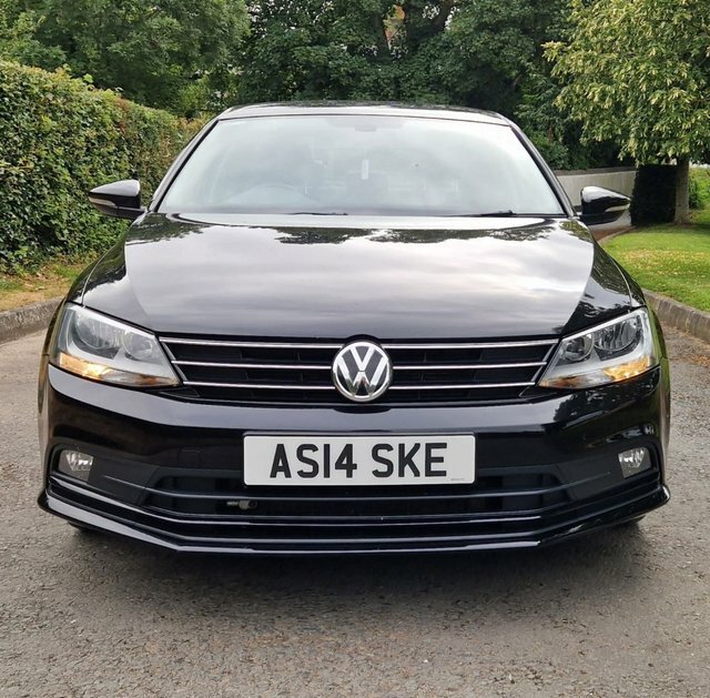 Volkswagen Jetta 2.0 Tdi Bluemotion Tech Gt Saloon Manua Black #4