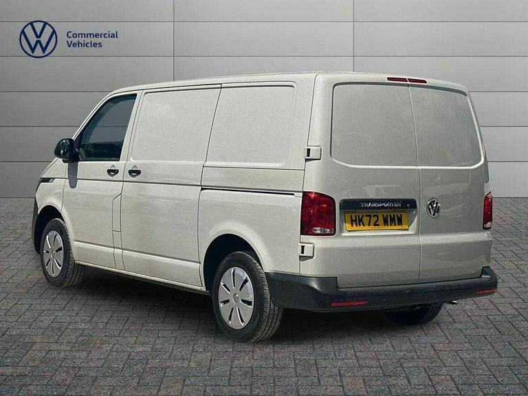 Volkswagen Transporter 2.0 Tdi 110 Startline Van HK72WMW Grey #3