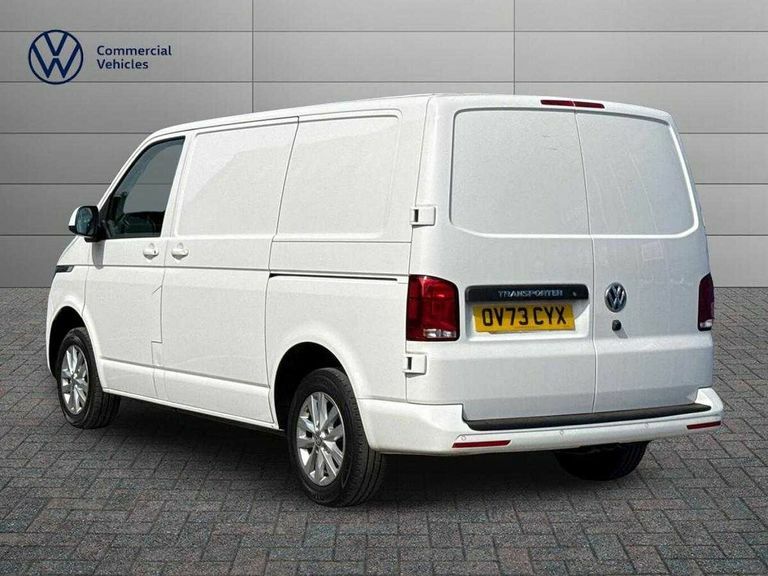 Volkswagen Transporter 2.0 Tdi 110 Highline Van OV73CYX White #3