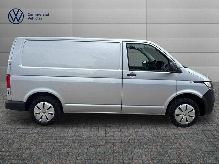 Volkswagen Transporter 2.0 Tdi 110 Startline Van GF23NJU Silver #4