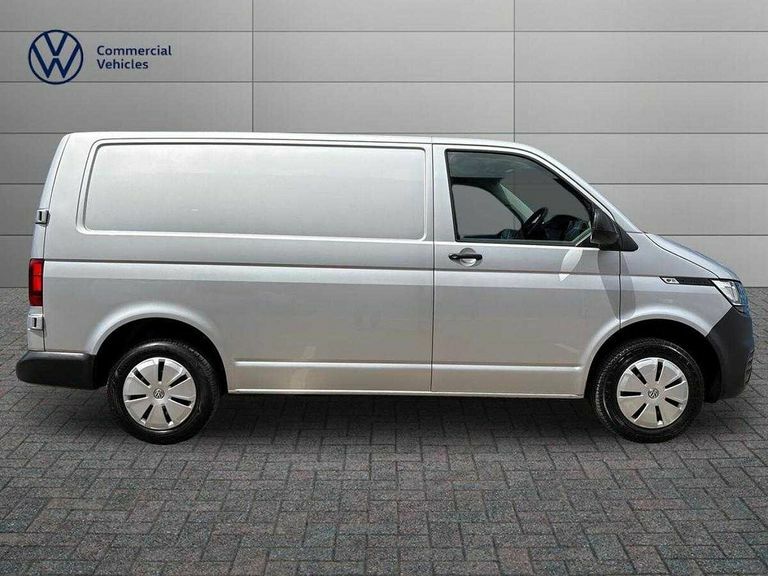 Volkswagen Transporter 2.0 Tdi 110 Startline Van GF23NFV Silver #4
