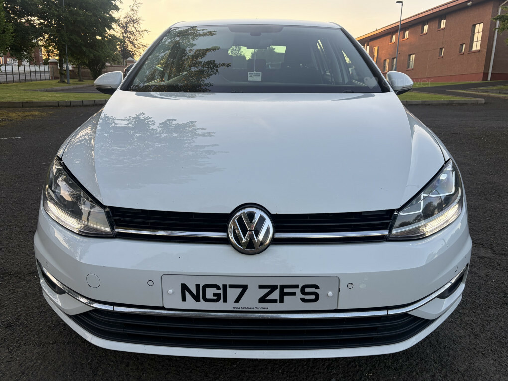 Volkswagen Golf Se Tdi Bluemotion Technology NG17ZFS White #5