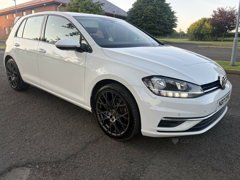 Volkswagen Golf Se Tdi Bluemotion Technology NG17ZFS White #4