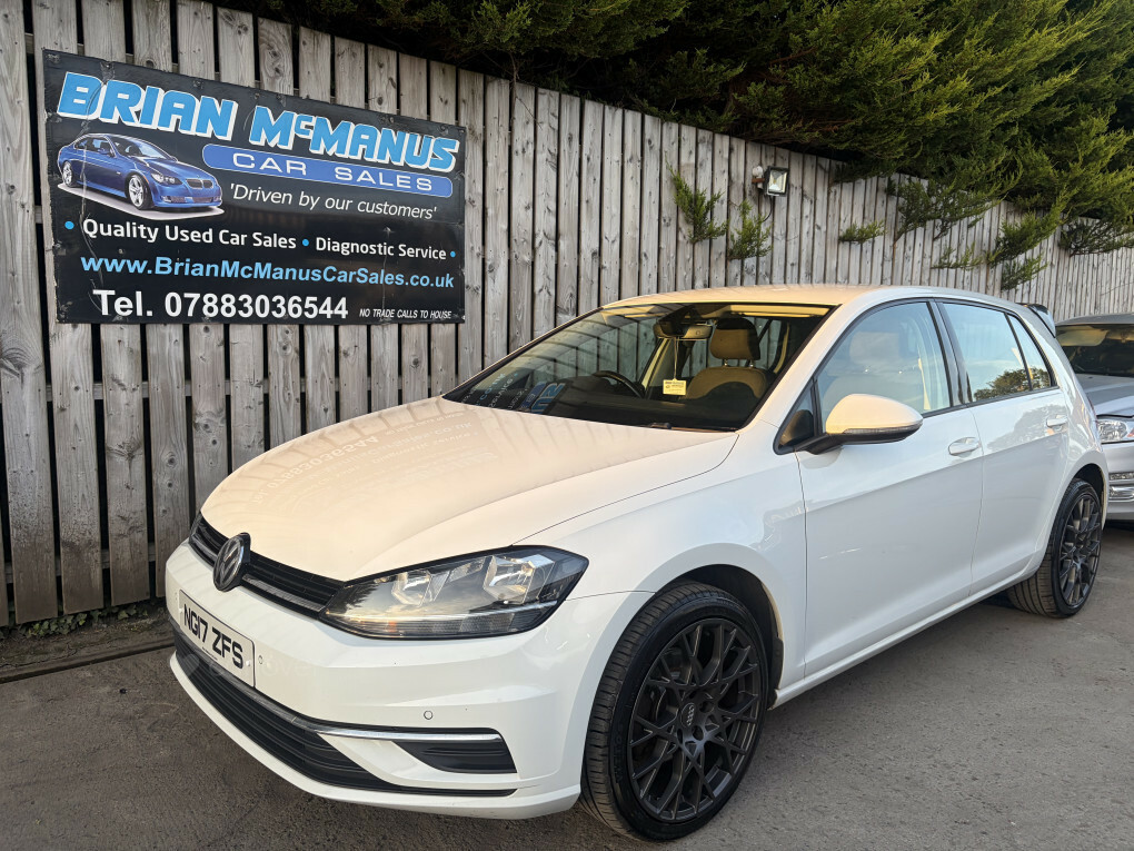 Volkswagen Golf Se Tdi Bluemotion Technology NG17ZFS White #2