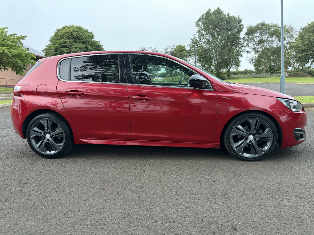 Peugeot 308 Gt Line Hdi Ss Red #3
