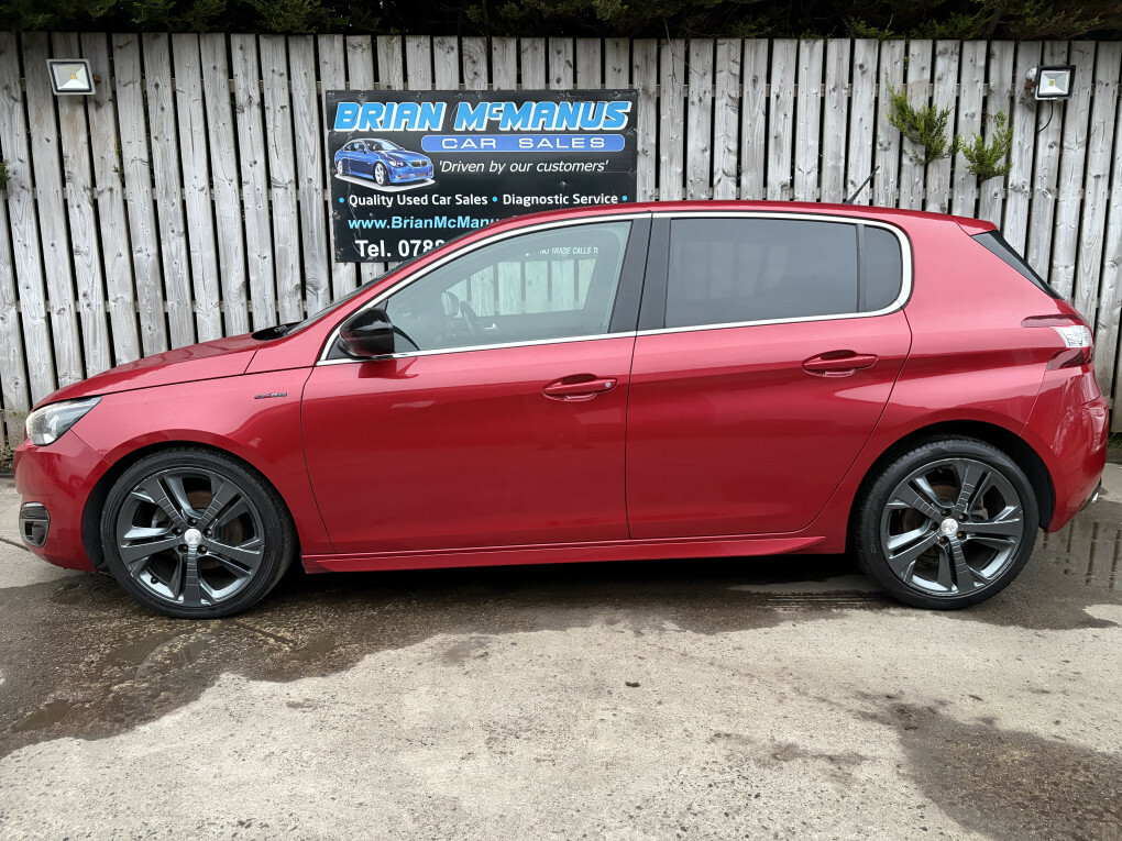 Peugeot 308 Gt Line Hdi Ss Red