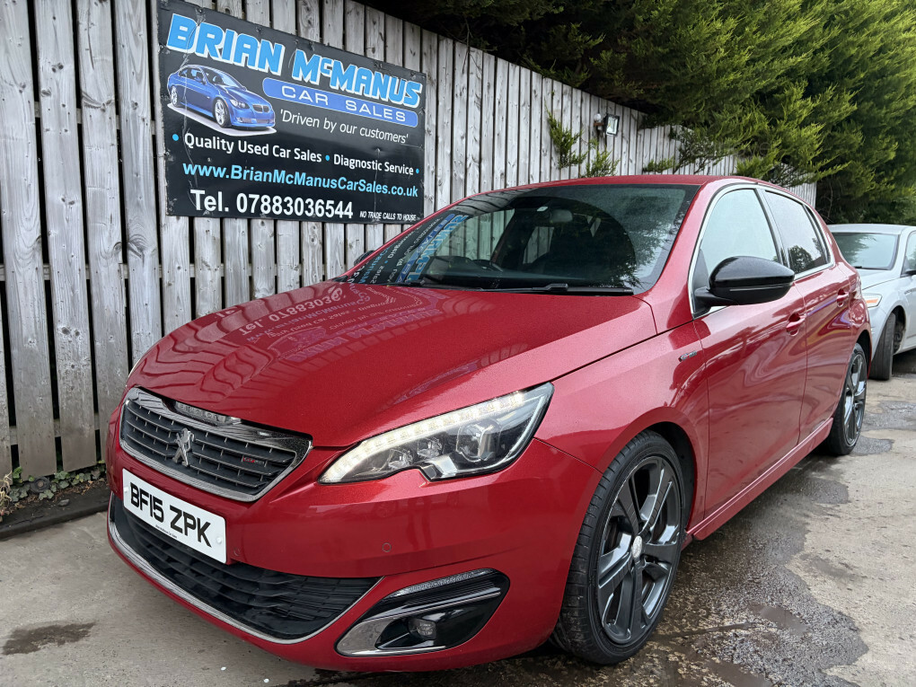 Peugeot 308 Gt Line Hdi Ss Red #2