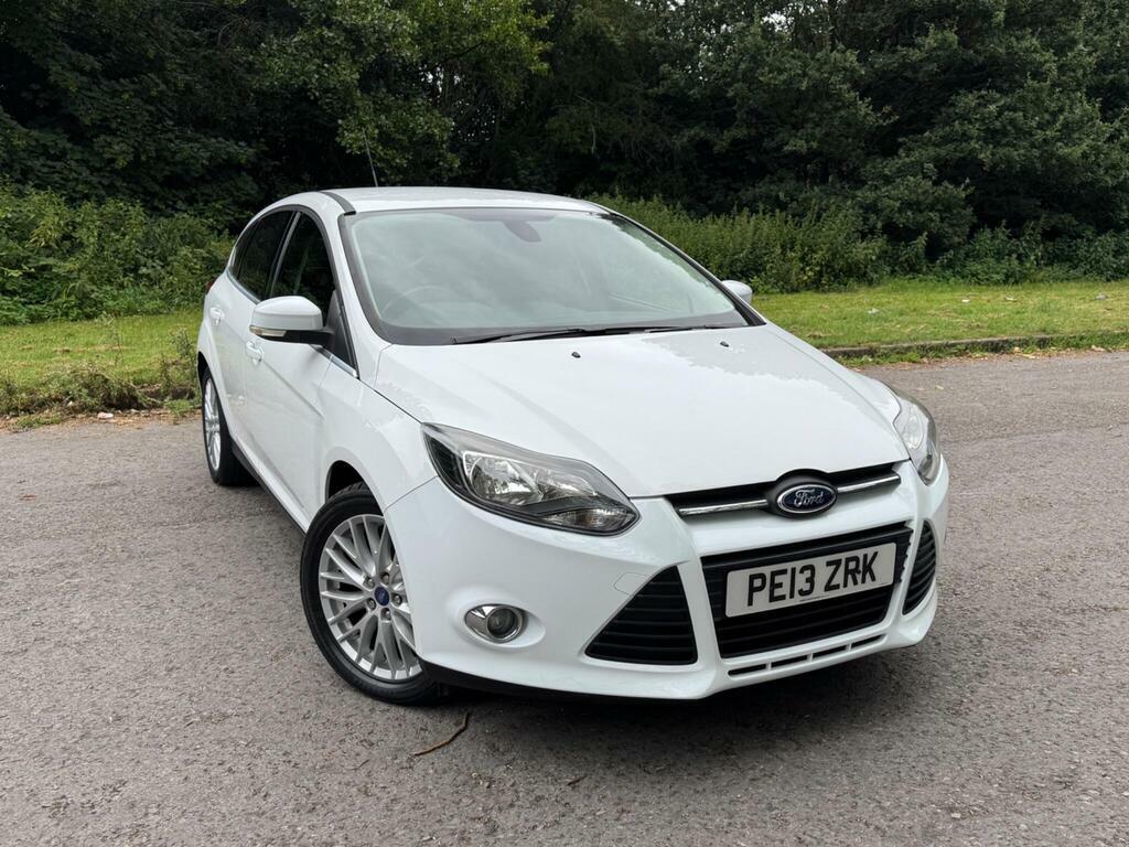 Ford Focus 1.0T Ecoboost Zetec Euro 5 S S White