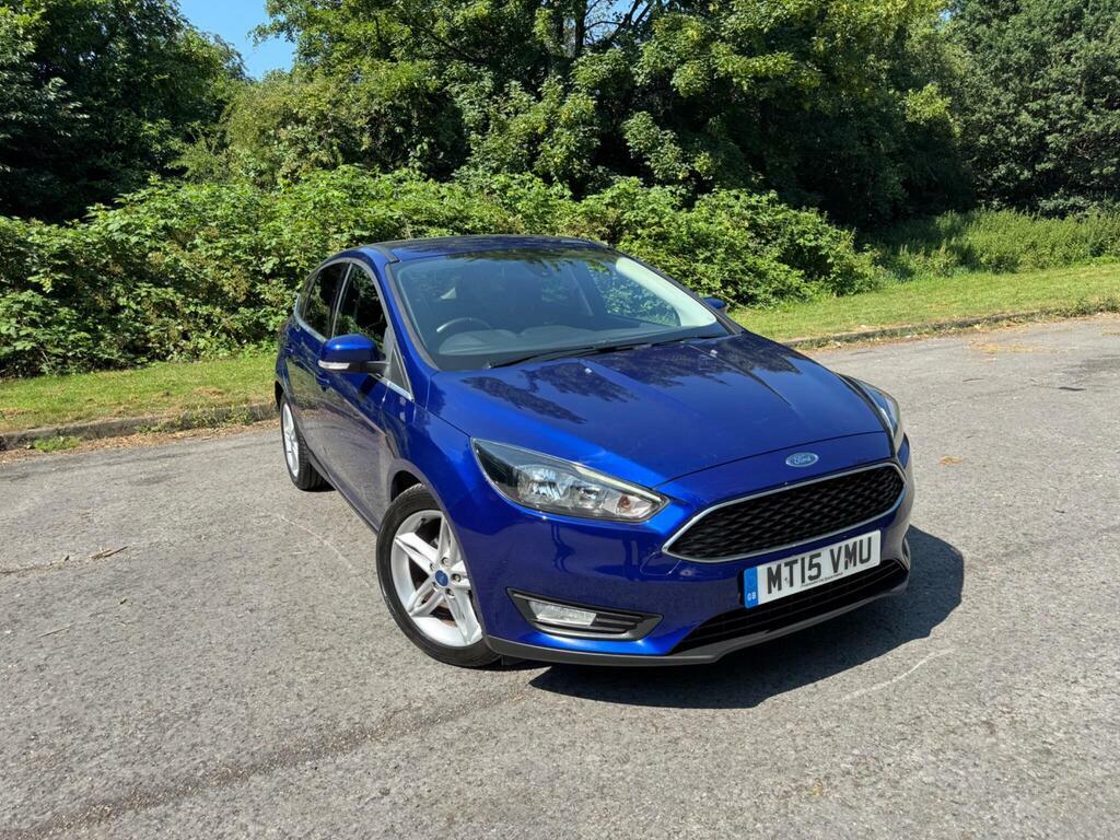 Ford Focus 1.0T Ecoboost Zetec Euro 6 S S MT15VMU Blue