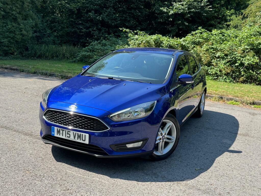 Ford Focus 1.0T Ecoboost Zetec Euro 6 S S MT15VMU Blue #4