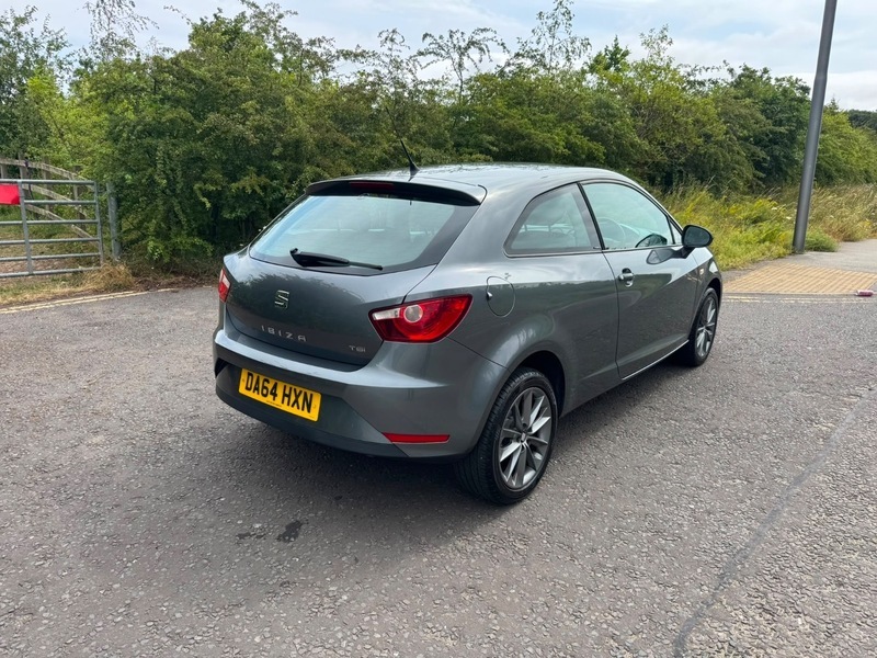 Seat Ibiza 1.4 Toca Sport Coupe Finance From Pound109 Grey #7