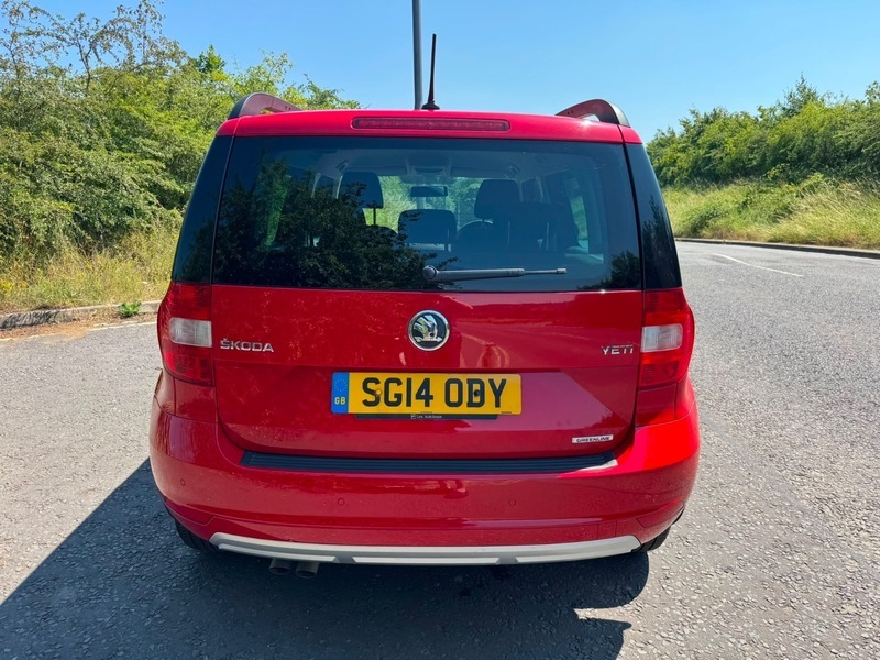 Skoda Yeti Se Greenline II Tdi Red #4