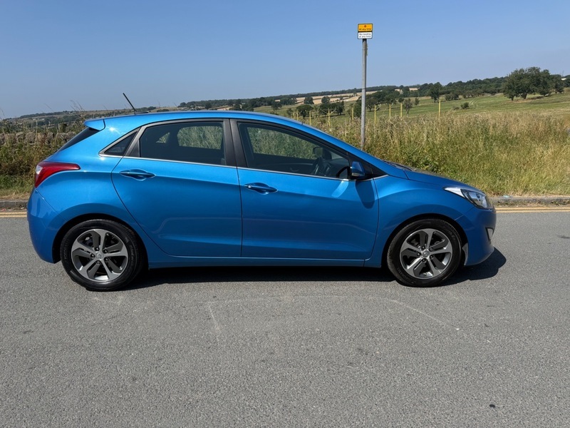 Hyundai I30 Se Nav Blue Drive Blue #6