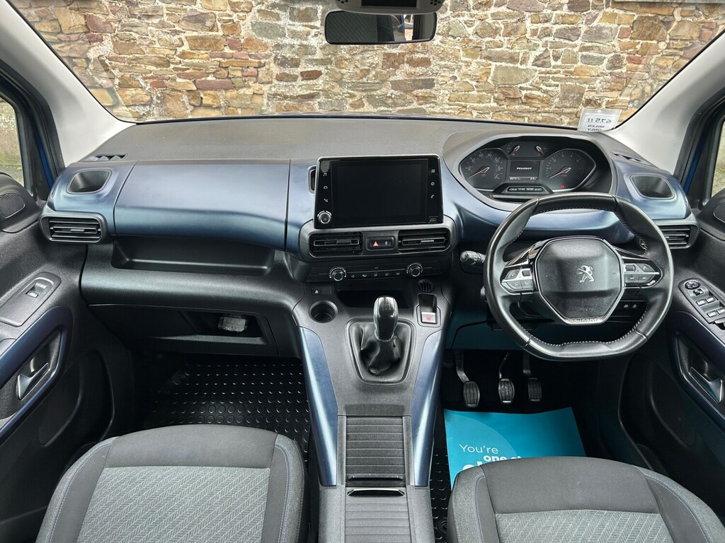 Peugeot Rifter 1.5 Bluehdi 100 Allure YS68VJY Blue #5