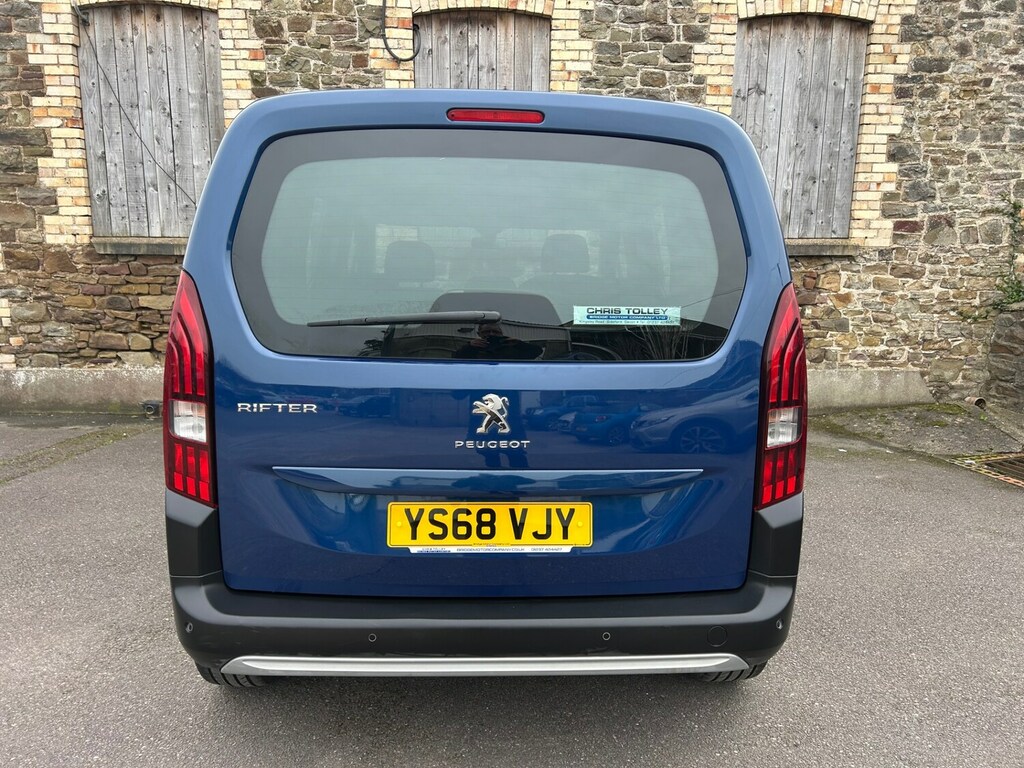 Peugeot Rifter 1.5 Bluehdi 100 Allure YS68VJY Blue #4