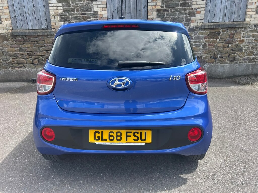Hyundai I10 1.2 Premium Se Blue #4