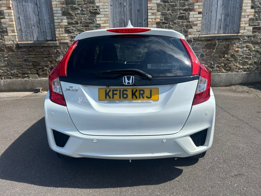 Honda Jazz 1.3 Ex Cvt White #4