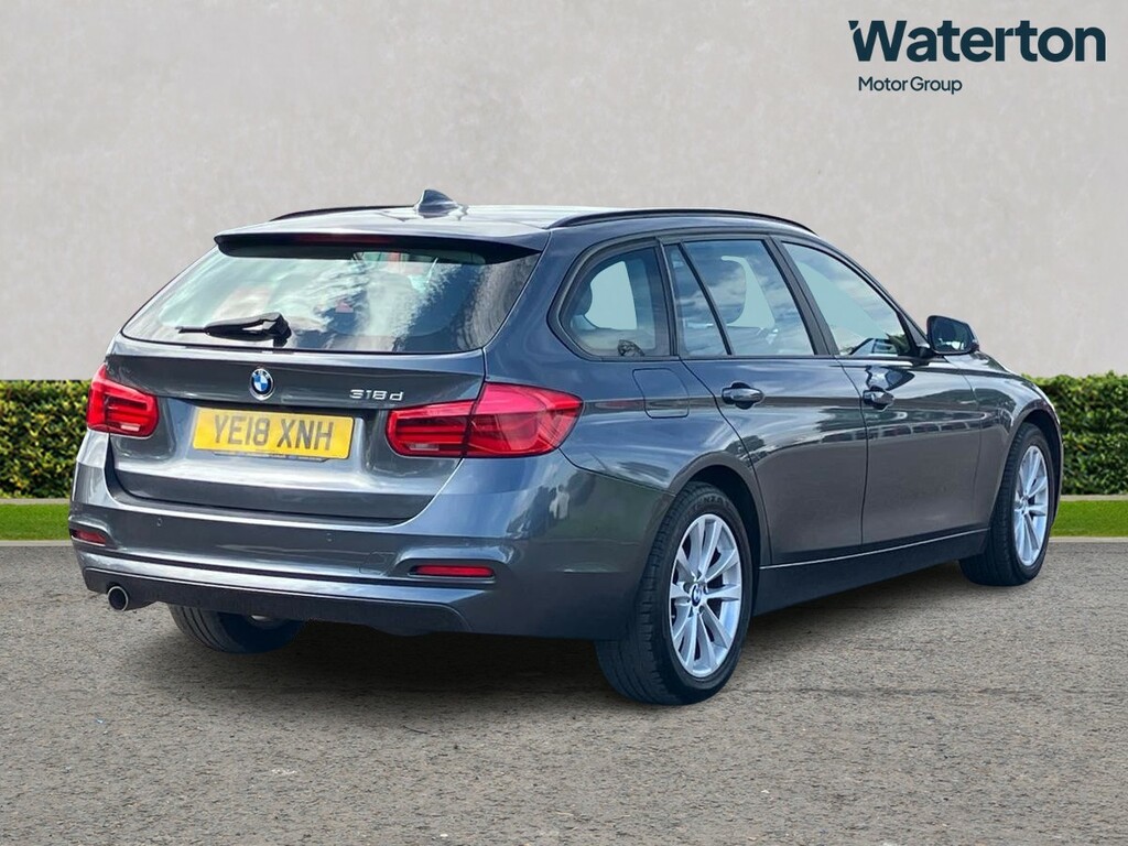 BMW 3 Series 318D Se YE18XNH Grey #3