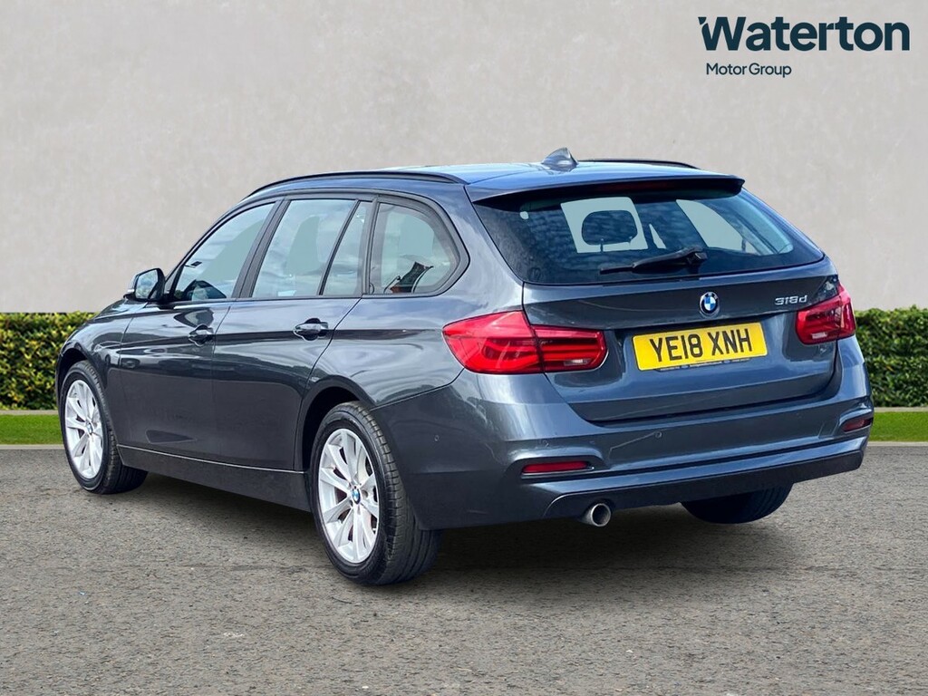 BMW 3 Series 318D Se YE18XNH Grey #5