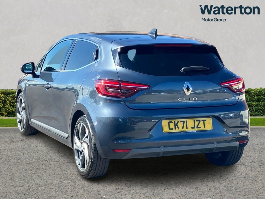 Renault Clio 1.6 E-tech Hybrid 140 Rs Line CK71JZT Grey #5