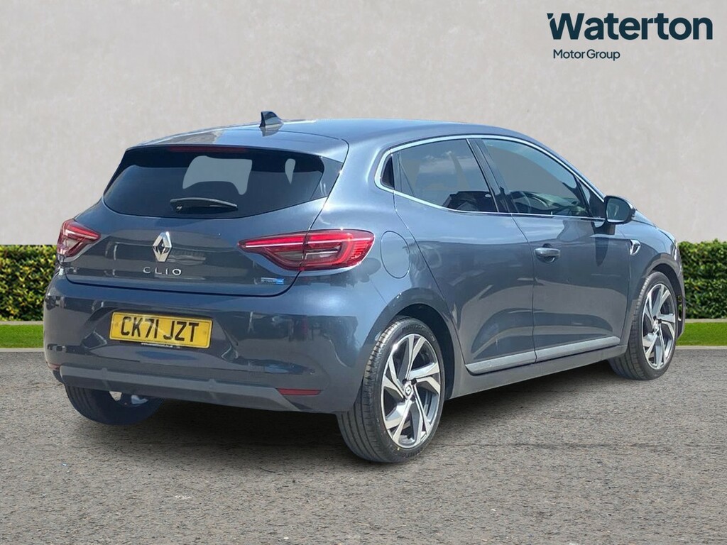 Renault Clio 1.6 E-tech Hybrid 140 Rs Line CK71JZT Grey #3