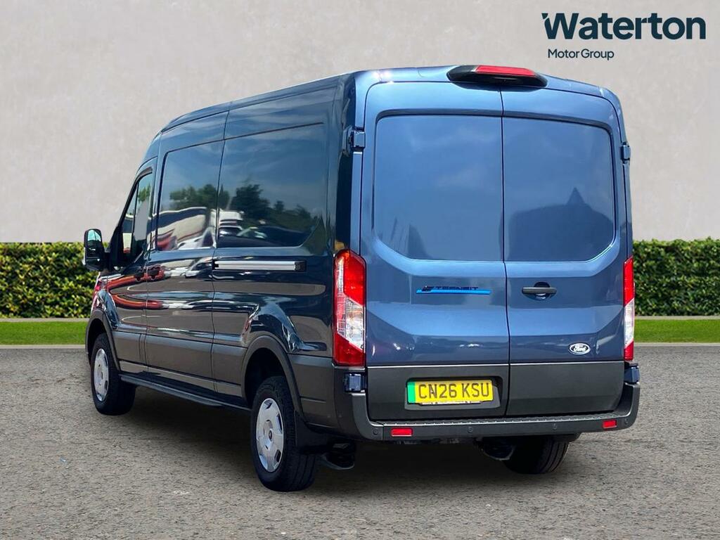 Ford Transit Custom 135Kw 89Kwh Trend Chassis Cab Dap Blue #5