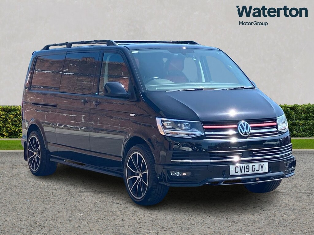 Volkswagen Transporter 2.0 Tdi Bmt 204 Highline Kombi Van Dsg Black
