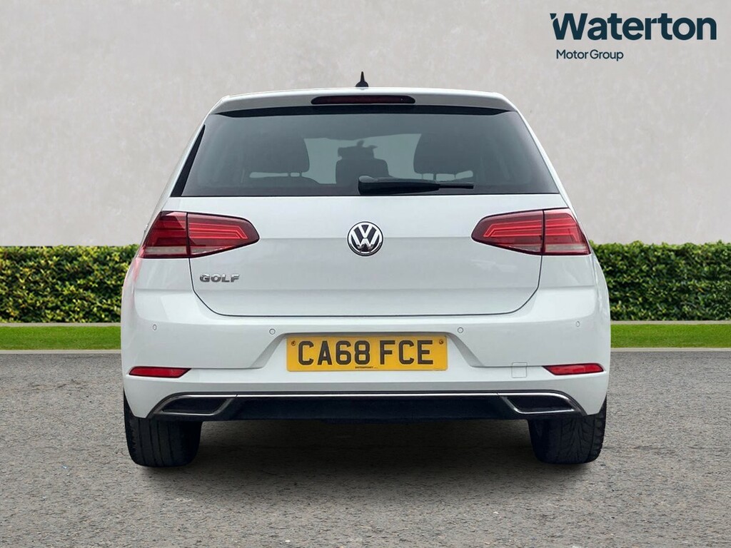 Volkswagen Golf 1.6 Tdi Gt CA68FCE White #4