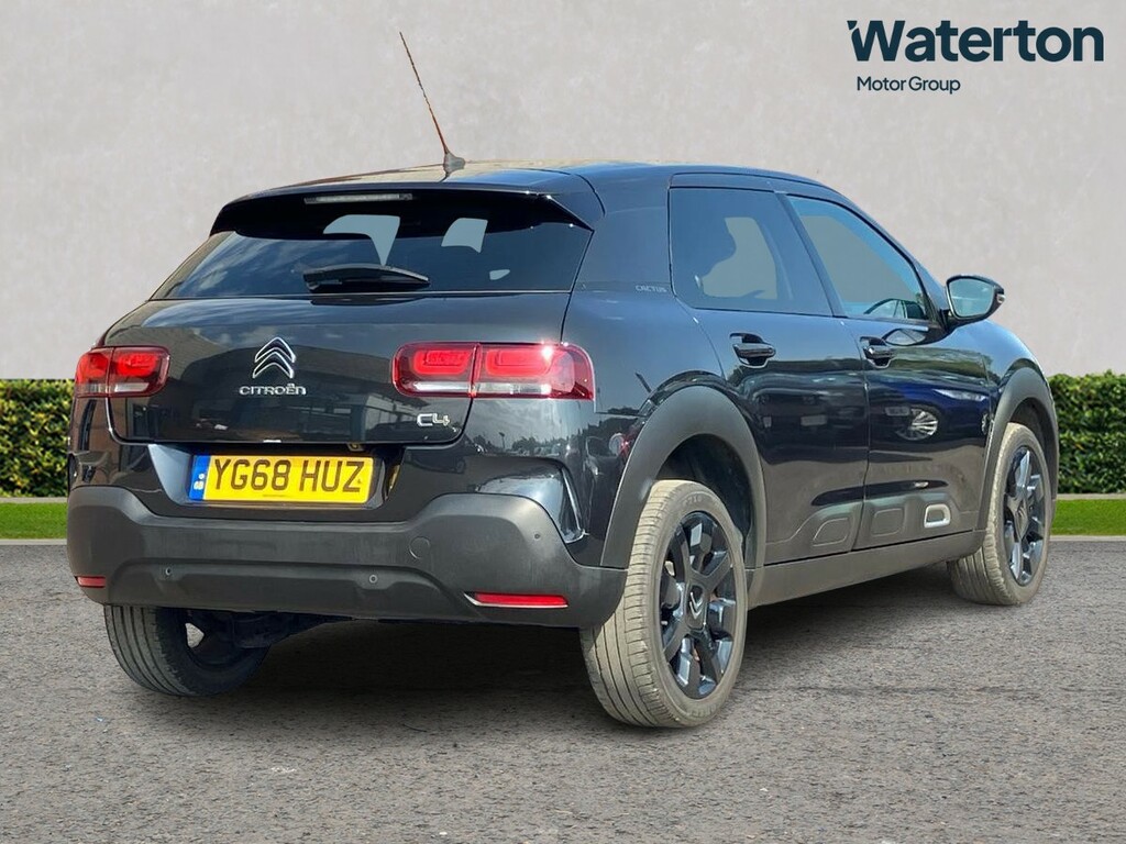 Citroen C4 Cactus 1.2 Puretech Flair 6 Speed YG68HUZ Black #3