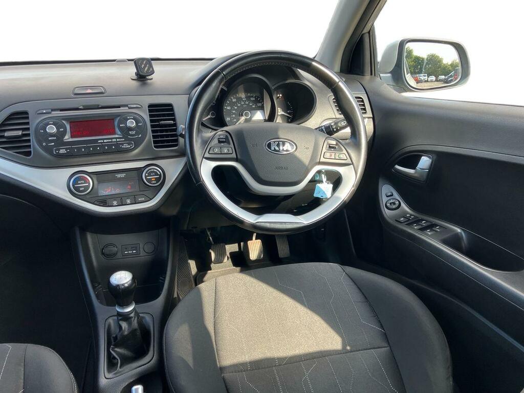 Kia Picanto 1.0 1 Euro 5 2012 White #12