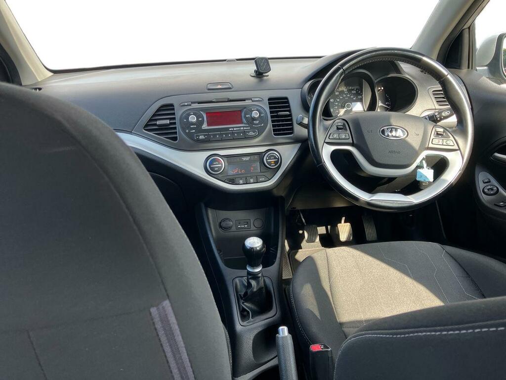 Kia Picanto 1.0 1 Euro 5 2012 White #11