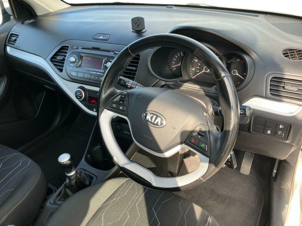 Kia Picanto 1.0 1 Euro 5 2012 White #10
