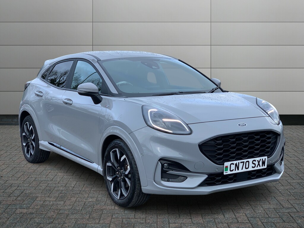 Ford Puma 1.0 Ecoboost Hybrid Mhev Titanium First Ed S Red #1