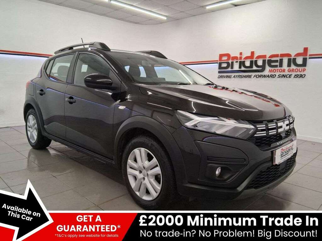 Dacia Sandero Stepway 1.0 Tce Expression Hatchback HT73KJZ Black #2