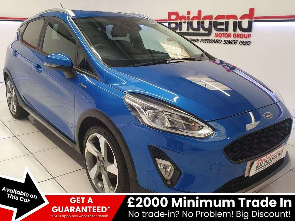 Ford Fiesta 1.0T Ecoboost Gpf Active X Hatchback SA69EHM Blue #2