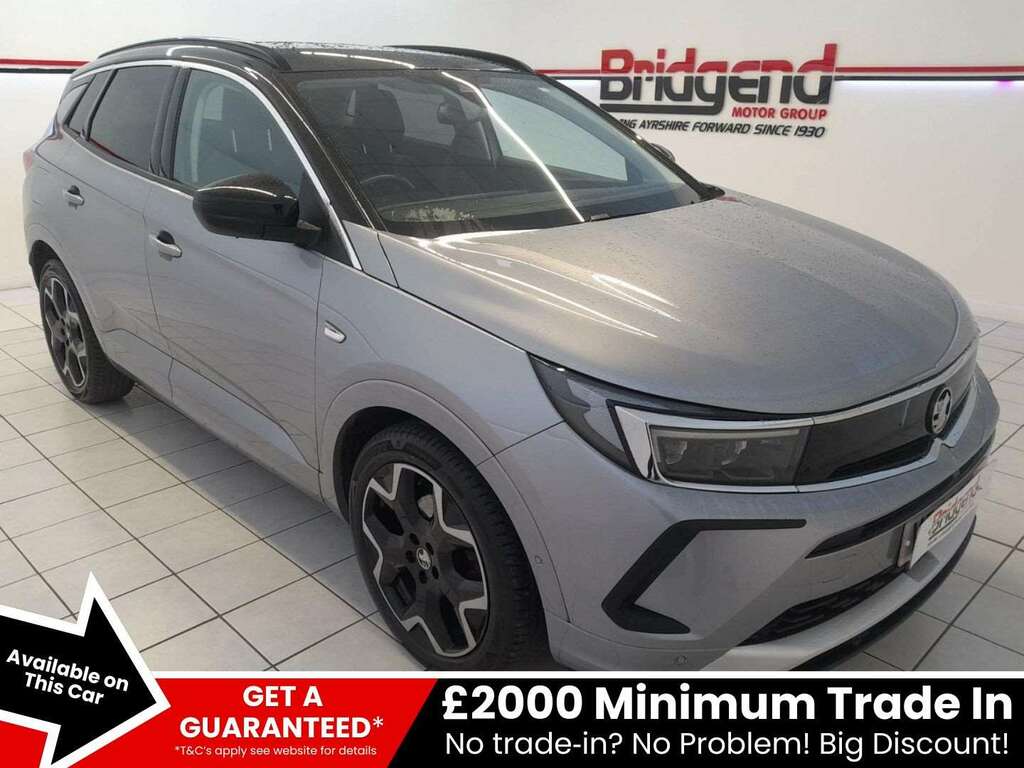 Vauxhall Grandland 1.2 Turbo Elite Suv YR22LDE Grey #2