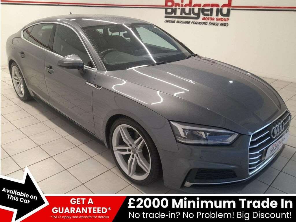Audi A5 2.0 Tfsi 35 S Line Sportback PJ69UZO Grey #2